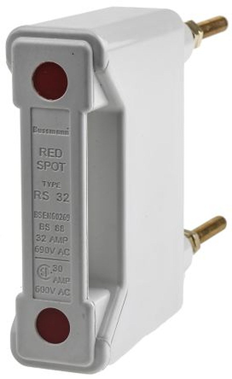 Eaton 32A Rail Mount Fuse Holder for A2, 1P-Pole, 690V ac