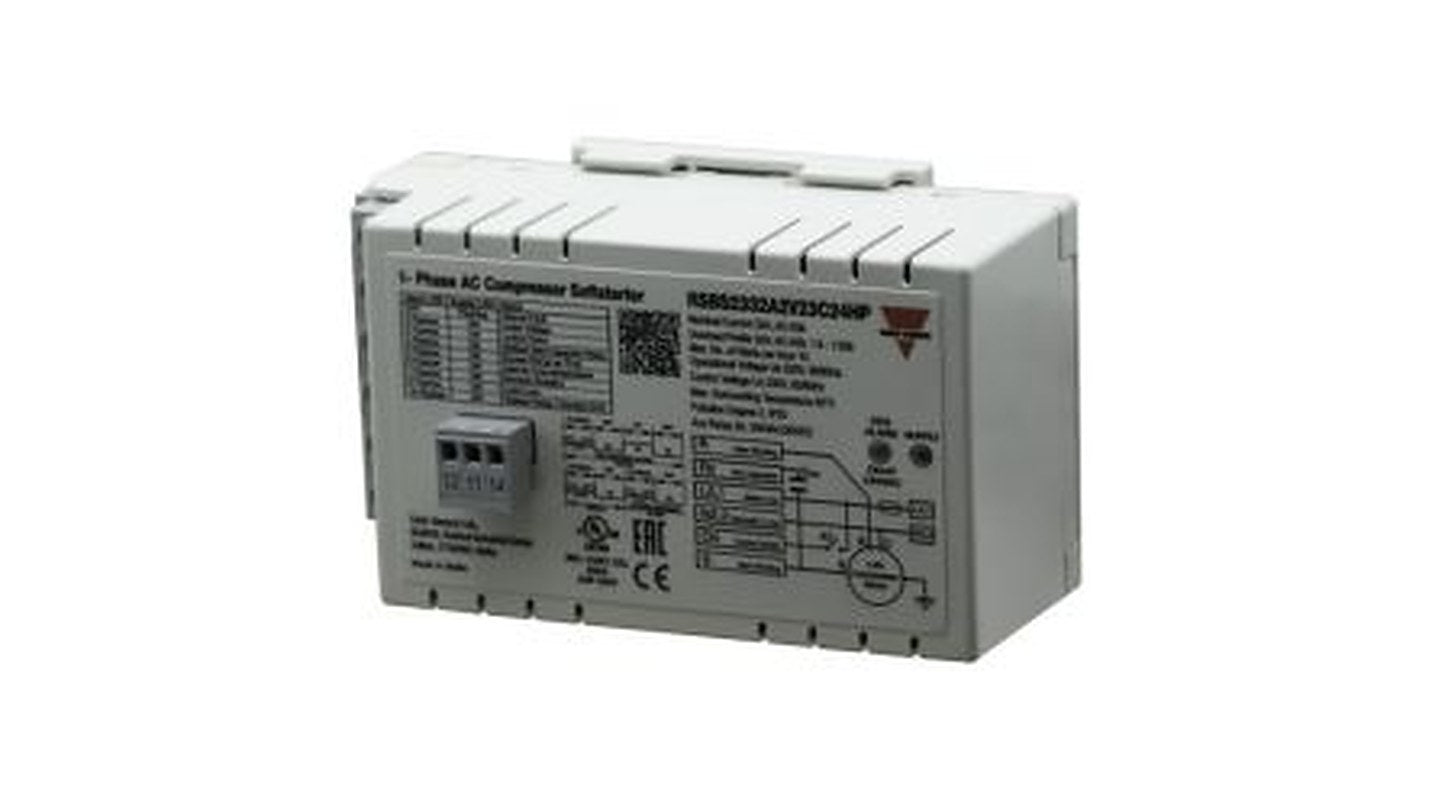 Carlo Gavazzi RSBS Soft Starter, Soft Start, 264.5V, 4.4 kW, 1 Phase, IP20