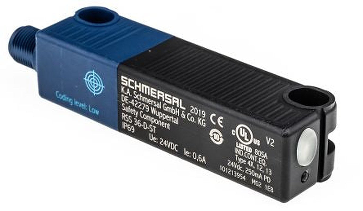Schmersal RSS 36 Series RFID Non-Contact Safety Switch, Fibreglass Reinforced Thermoplastic Housing, 26.4V dc, 2 PNP,
