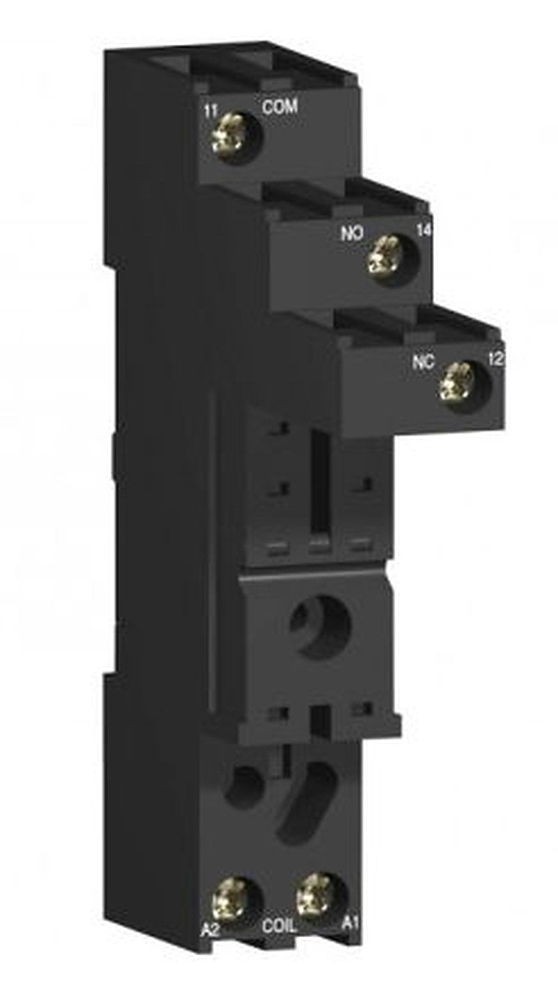 Schneider Electric Harmony Relay RSB 6 Way DIN Rail Relay Socket, for use with Relais Series RSZ