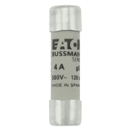 Eaton 4A gG/gL Ceramic Cartridge Fuse, 10 x 38 mm
