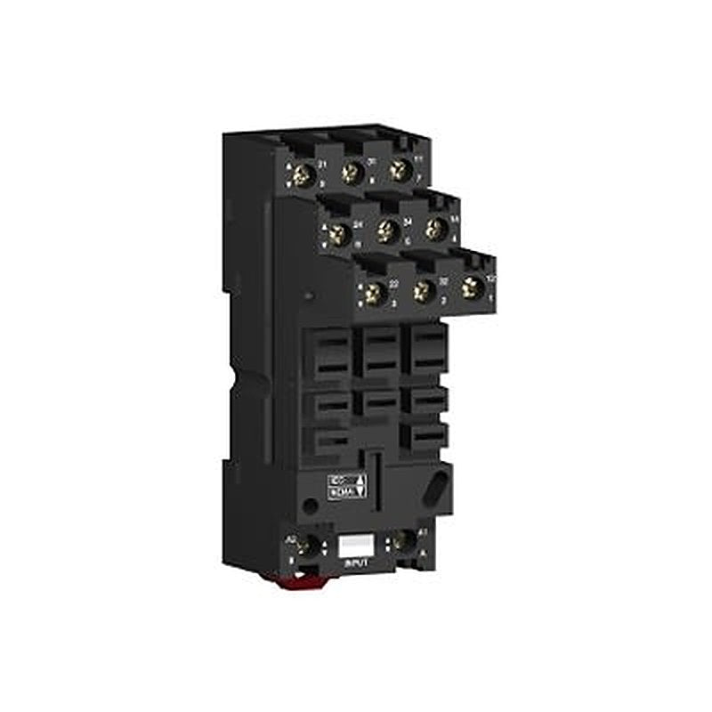 Schneider Electric Harmony Electromechanical Relays 3 Way 250V Screw, Symmetrical DIN Rail Socket, for use with Plug-in