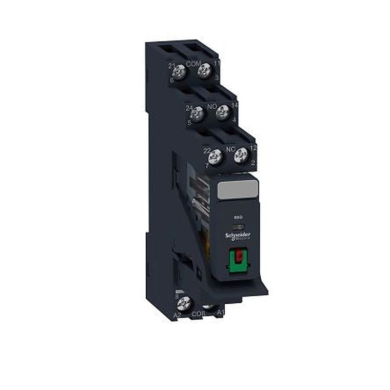 Schneider Electric Harmony Relay RXG Series Interface Relay, DIN Rail, 24V ac Coil, DPDT