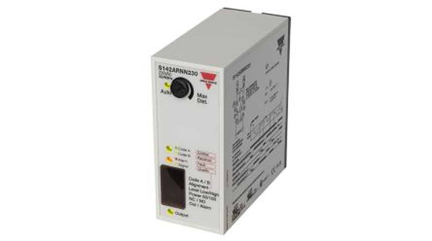 Carlo Gavazzi Through Beam Photoelectric Sensor Amplifier, Rectangular Sensor