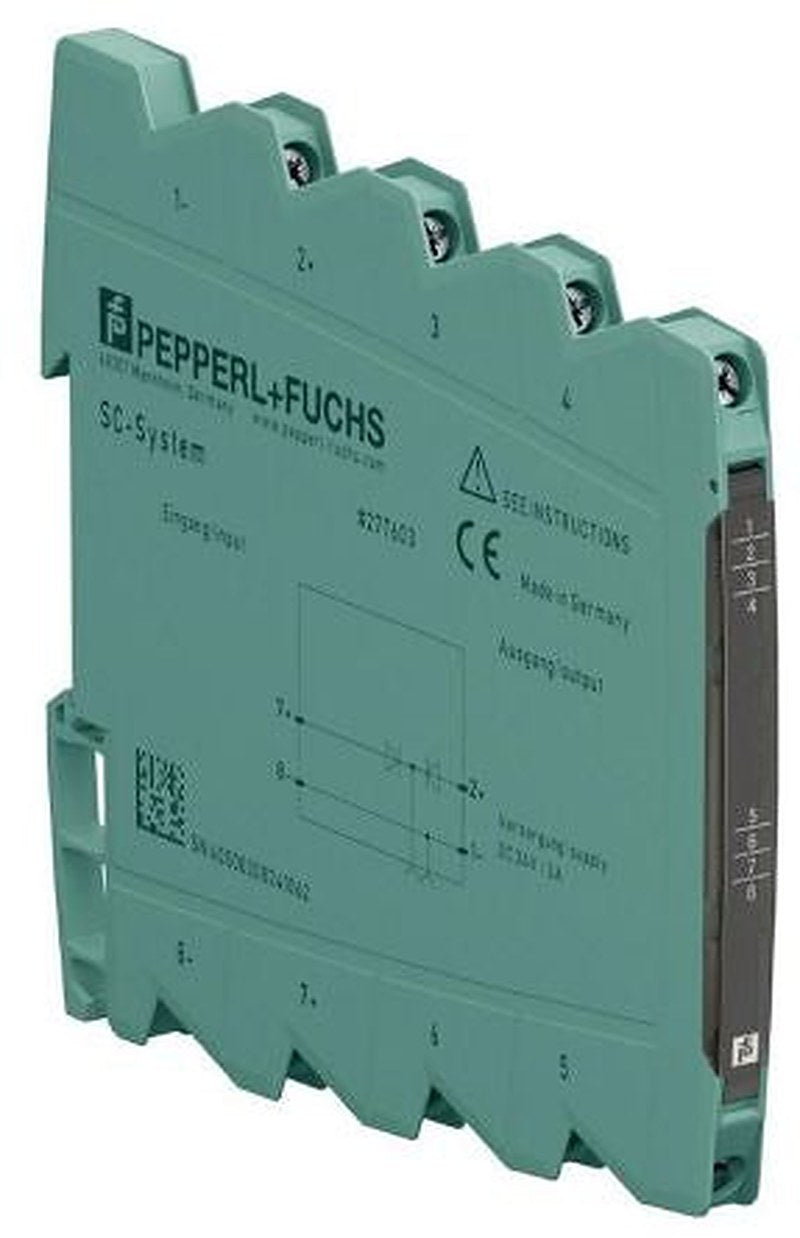Pepperl + Fuchs S1SD Series Signal Conditioner, Current Input, Current Output, 16.8V dc, 31.2 V dc Supply, IECEx/ATEX