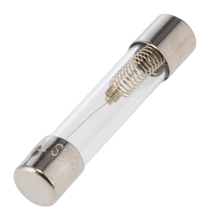 Eaton 250mA T Glass Cartridge Fuse, 6.3 x 32 mm