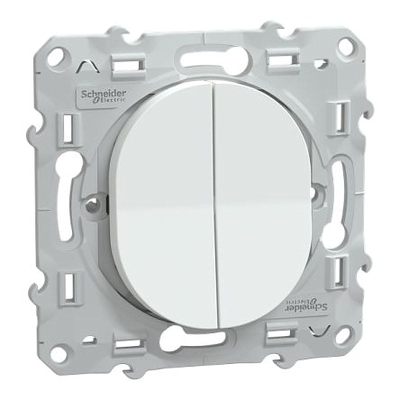 Schneider Electric Ovalis Series Illuminated Push Button Switch, Silicone Polymer, IP21D 250 V ac