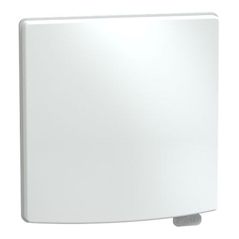 Schneider Electric 71 mm White Cable Cover in Thermoplastic, 12 mm ID