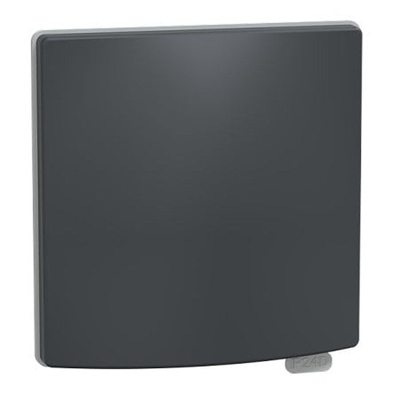 Schneider Electric Ovalis C Grey Thermoplastic Back Box Mounting Frame, IP24D, Flush Mount 71 mm 71mm 54 mm