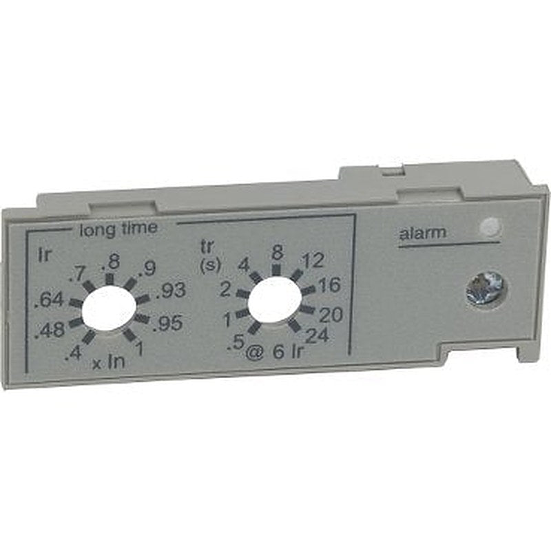 Circuit breaker accessory, PowerPacT P/R, trip unit adjustable rating plug D, UL/ANSI (Circuit breaker accessory PowerPacT P/R) is a Schneider Electric product. Designed for reliable performance and long service life. Available across Iraq — contact us for pricing and delivery options.