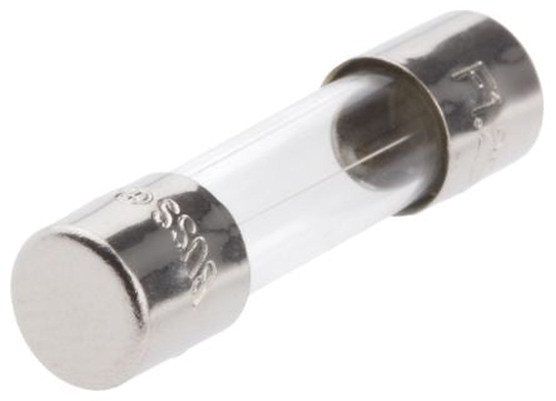 Eaton 1.25A F Glass Cartridge Fuse, 5 x 20 mm