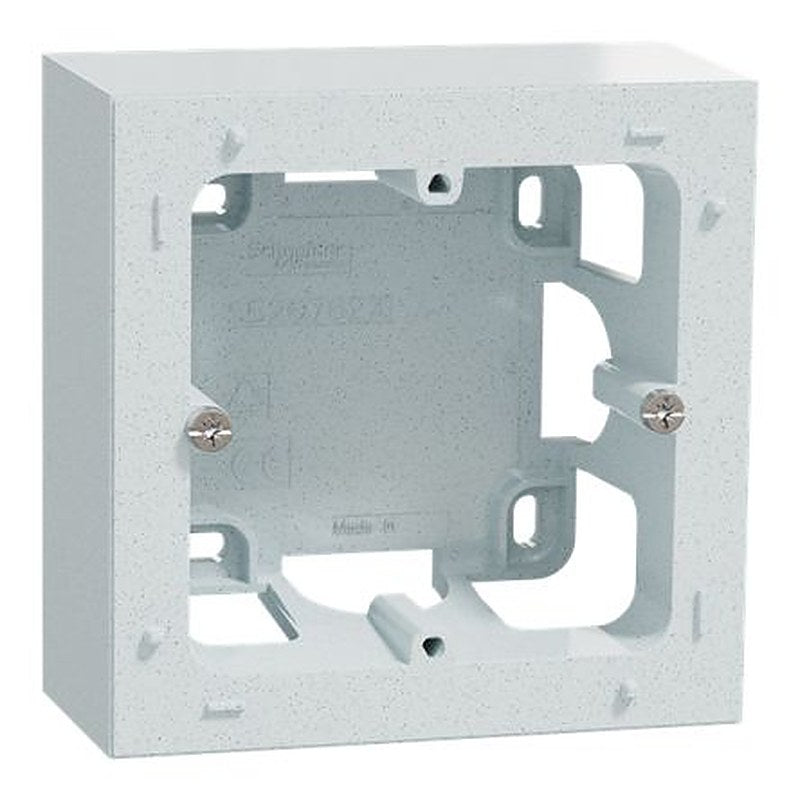 Schneider Electric White 1 Gang Cover Plate