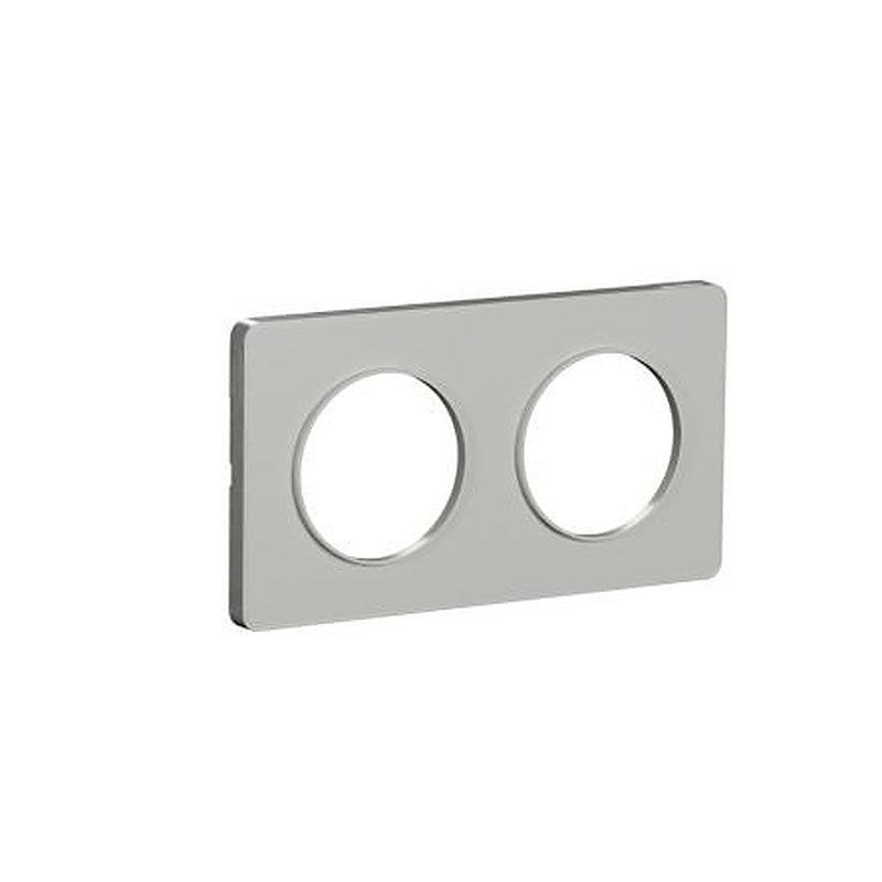 Schneider Electric White, 2 Gang, Odace 2011