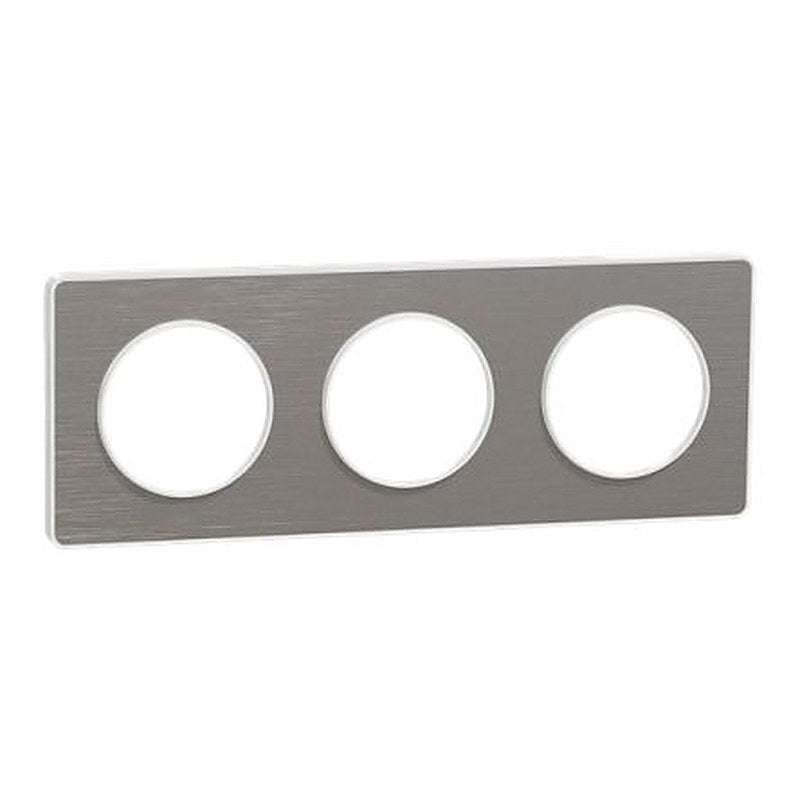 Schneider Electric Lighting Cover for use with Odace, 227mm Width, Clip Fixing, 85 mm