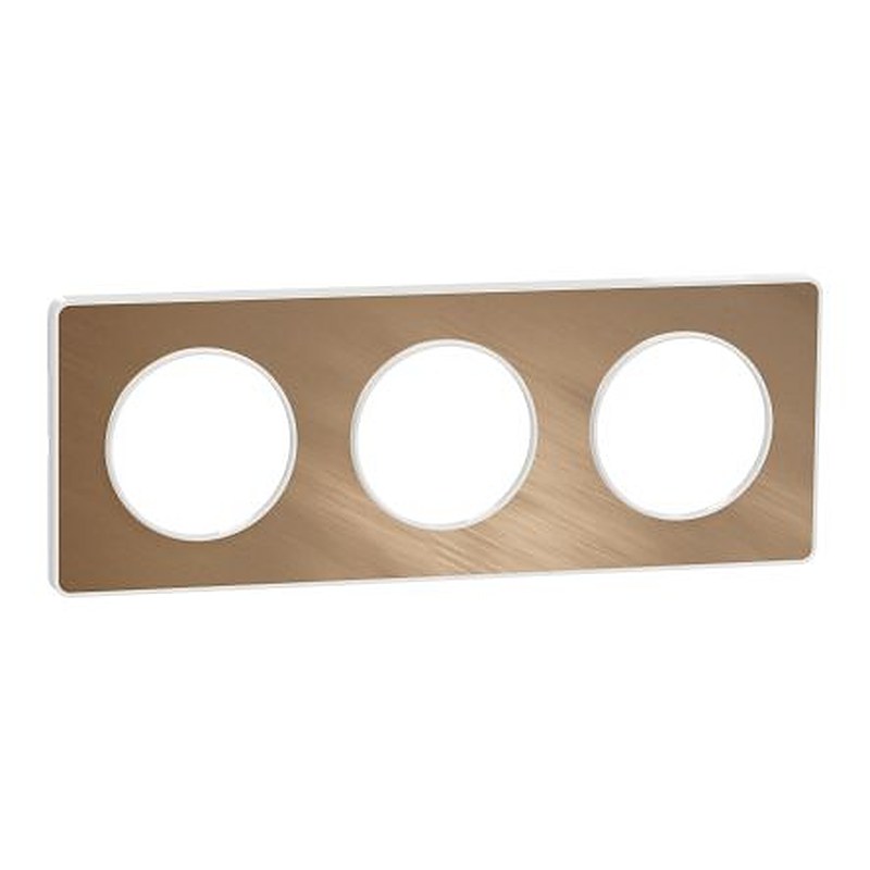 Schneider Electric Bronze, 3 Gang, Odace 2011