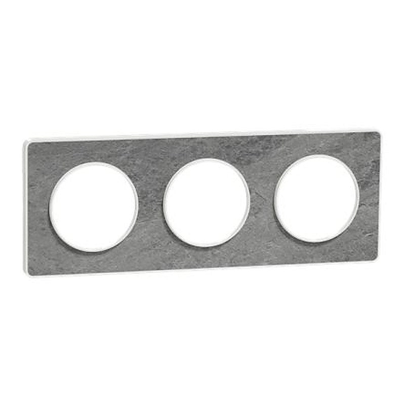 Schneider Electric Lighting Cover for use with Odace, 227mm Width, Clip Fixing, 85 mm