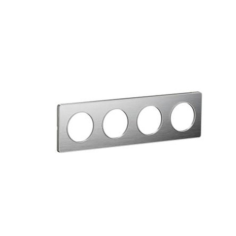 Schneider Electric Grey, 4 Gang, Odace 2011