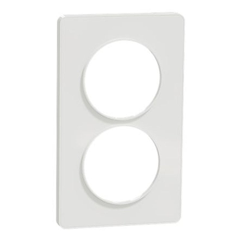 Schneider Electric Lighting Cover for use with Odace, 85mm Width, Clip Fixing, 142 mm