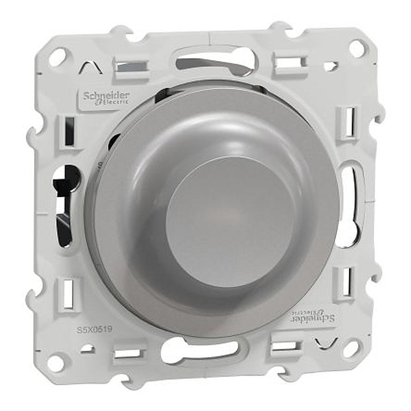 Schneider Electric Grey, 1 Way, 1 Gang, Odace 2011