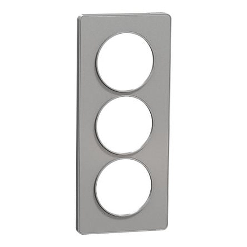 Schneider Electric Lighting Cover for use with Odace, 85mm Width, Clip Fixing, 199 mm