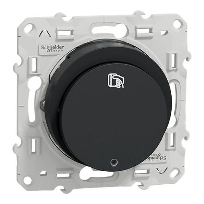 Schneider Electric 1 Way Anthracite 10A Odace 2011 Series