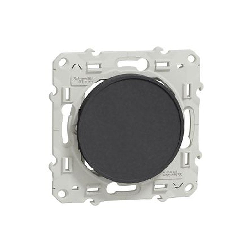 Schneider Electric Anthracite, 1 Gang, Odace 2011