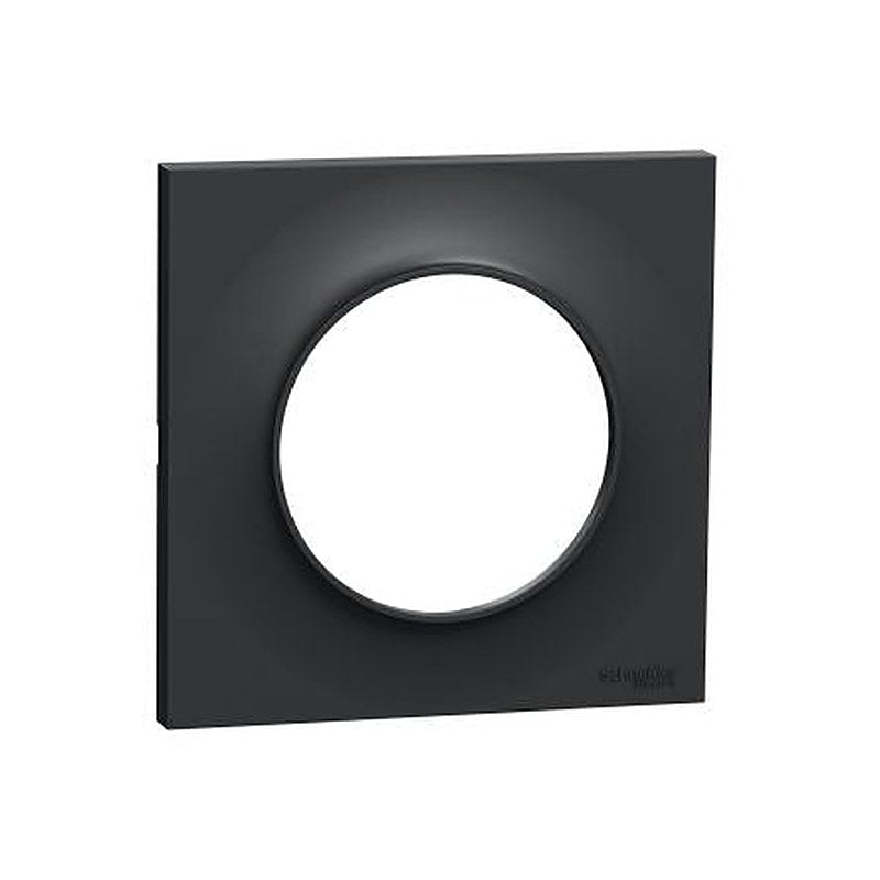 Schneider Electric Black 1 Gang Cover