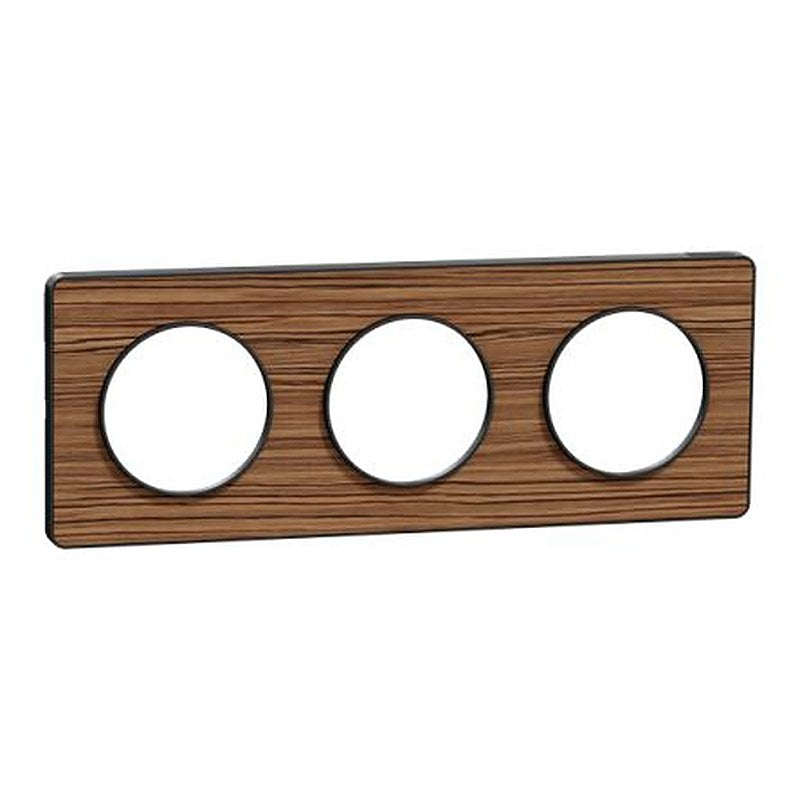 Schneider Electric Anthracite 3 Gang Cover Plate