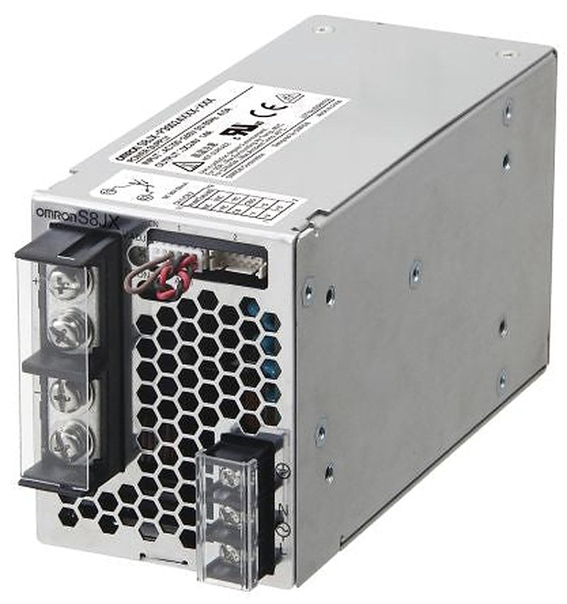 Omron S8JX-P Switched Mode DIN Rail Power Supply 240 V ac, 370V dc AC Input 24V dc, 16.5 A Output DC 300 W