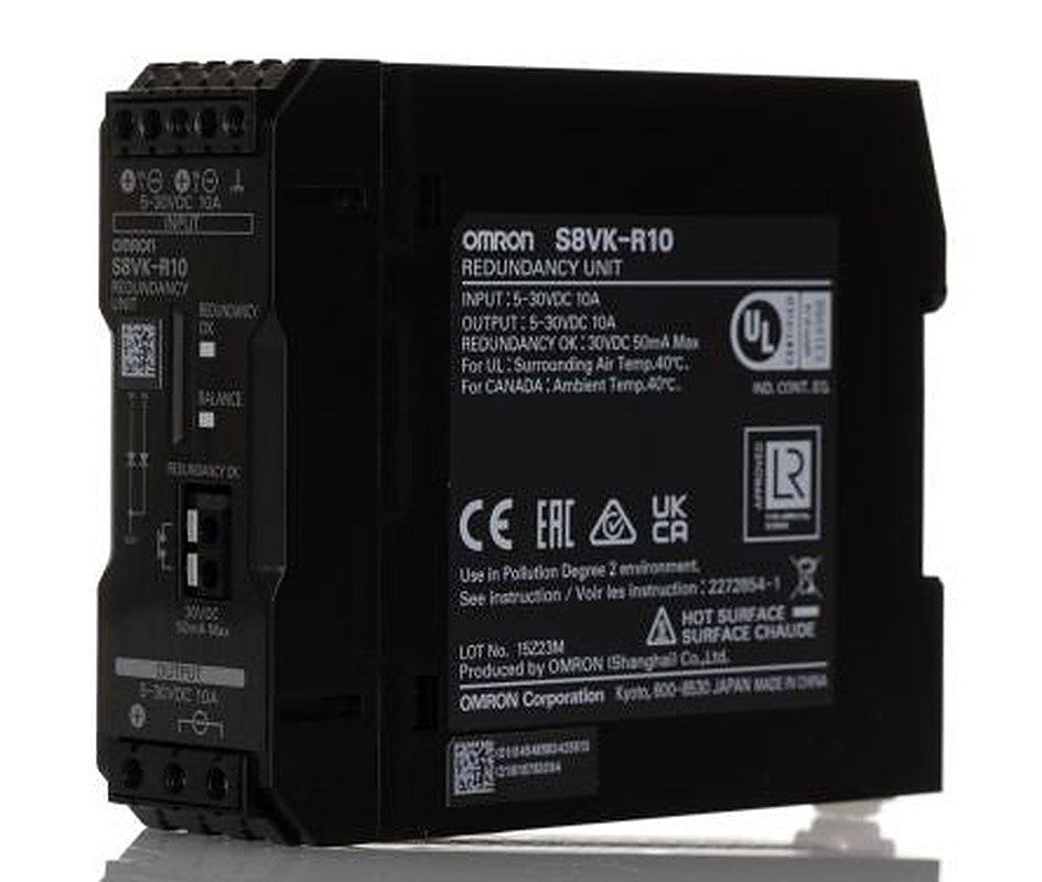 Omron Redundancy Module for use with S8VK-G, S8VK-R Series