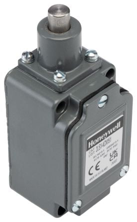 Honeywell LS Series Plunger Limit Switch, SPDT, IP67, Die Cast Zinc Housing, 240V ac, 6A