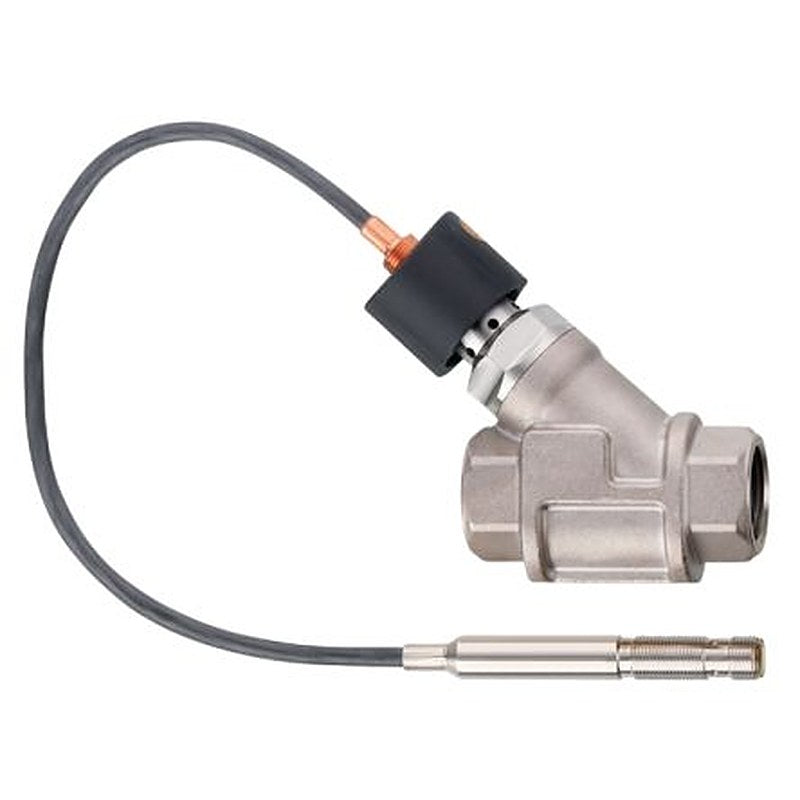 ifm electronic SBT Series Flow Transmitter Flow Sensor for Liquid, 0.3L/min Min, 50L/min Max