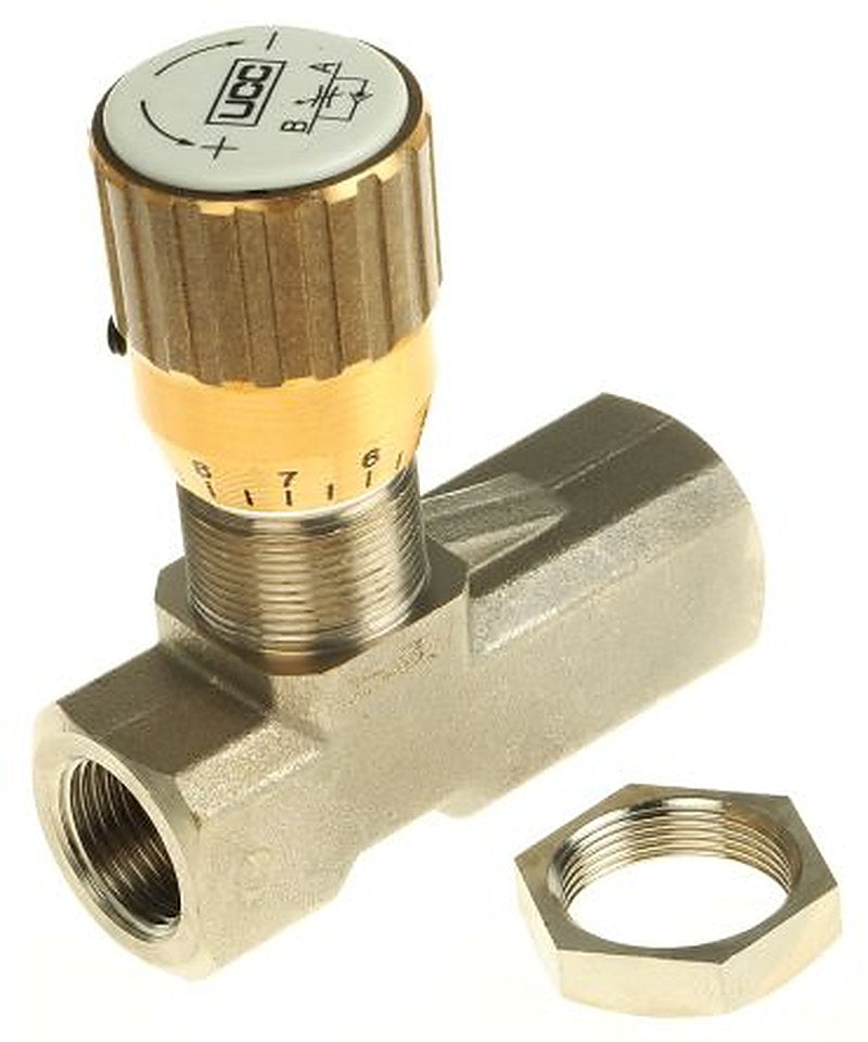Parker In Line Mount Mounting Hydraulic Flow Control Valve, G, 210 bar, SCV1701, 3 L/min