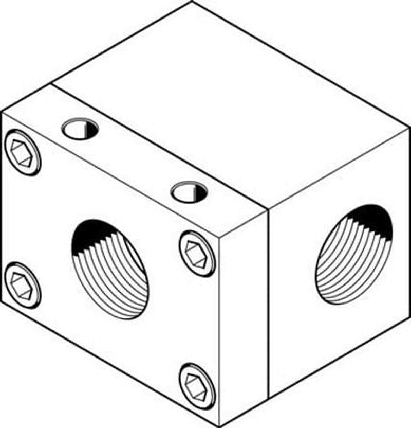 Festo Quick Exhaust Valve x 10 bar A: Pneumatic B: Pneumatic 3/4 in G