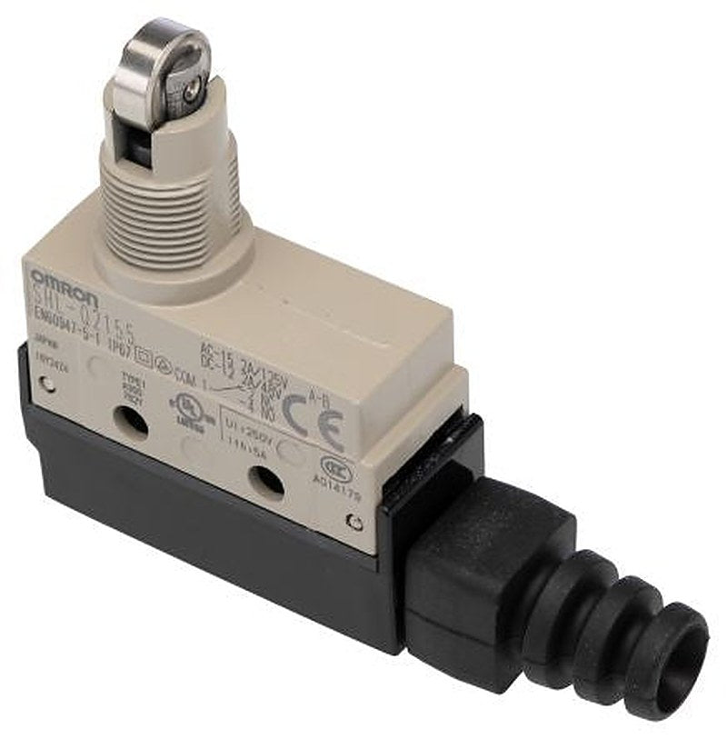 Omron SHL Series Plunger Limit Switch, SPDT, IP67, Zinc Housing, 480V, 2A