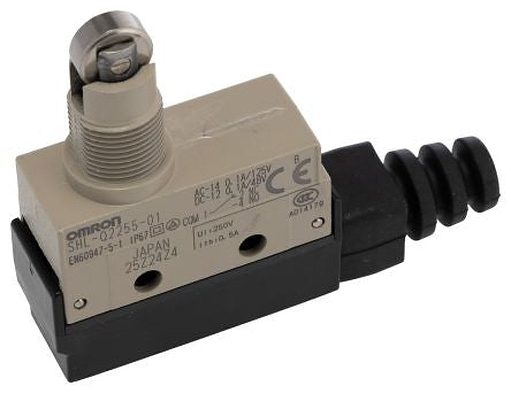 Omron SHL Series Plunger Limit Switch, SPDT, IP67, Zinc Housing, 125V, 2A