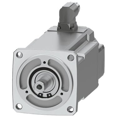 SIMOTICS S-1FK2 HD servo motor M0=3.2 Nm; PN = 1 kW at nN=3000 rpm (380-480V); PN = 0.5 kW at nN=1500 rpm (200-240V); degree of protection IP65; cylindrical shaft D14 x 30 mm; absolute encoder single-turn 22-bit (encoder AS22DQC); with OCC interface; connector size M17, rotatable; .