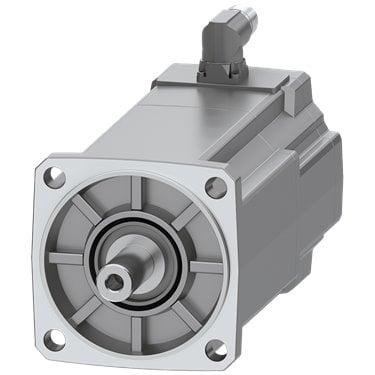 SIMOTICS S-1FK2 HD servo motor M0=5 Nm; PN = 1.45 kW at nN=3000 rpm (380-480 V); PN = 0.79 kW at nN=1500 rpm (200-240 V); with holding brake; degree of protection IP64; cylindrical shaft D19x40mm; absolute encoder single-turn 22-bit (encoder AS22DQC); with OCC interface; plug size M17, rotatable;