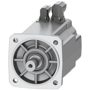 SIMOTICS S-1FK2 HD servo motor M0=12 Nm; PN = 2.7 kW at nN=3000 rpm (380-480 V); PN = 1.64 kW at nN=1500 rpm (200-240 V); degree of protection IP65; shaft D24x50 mm with feather key; absolute encoder single-turn 22-bit (encoder AS22DQC); with OCC interface; plug size M23, rotatable;
