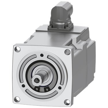 SIMOTICS S-1FK2 CT servo motor M0=0.64 Nm; PN = 0.2 kW at nN=3000 rpm (200-240V); degree of protection IP65; cylindrical shaft D11 x 23 mm; absolute encoder 22-bit + 12-bit multi-turn (encoder AM22DQC); with OCC interface; connector size M12, rotatable; .