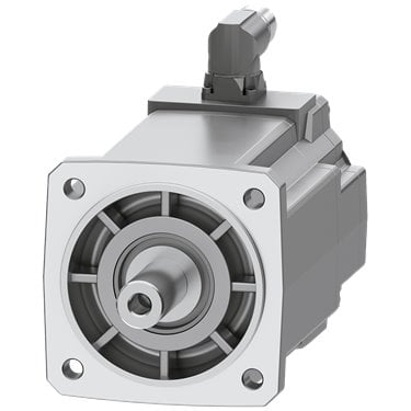 SIMOTICS S-1FK2 CT servo motor M0=3.6 Nm; PN = 0.94 kW at nN=3000 rpm (380-480 V); PN = 0.53 kW at nN=1500 rpm (200-240 V); degree of protection IP65; cylindrical shaft D19x40mm; absolute encoder single-turn 22-bit (encoder AS22DQC); with OCC interface; plug size M17, rotatable;
