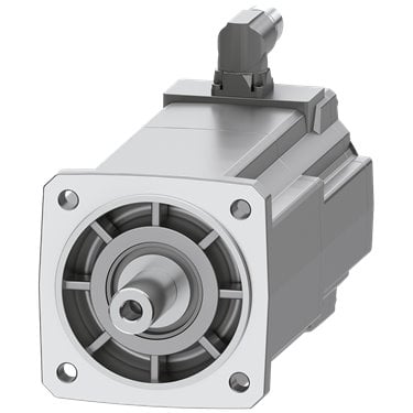 SIMOTICS S-1FK2 CT servo motor M0=3.6 Nm; PN = 0.94 kW at nN=3000 rpm (380-480 V); PN = 0.53 kW at nN=1500 rpm (200-240 V); with holding brake; degree of protection IP65; cylindrical shaft D19x40mm; absolute encoder single-turn 22-bit (encoder AS22DQC); with OCC interface; plug size M17, rotatable;