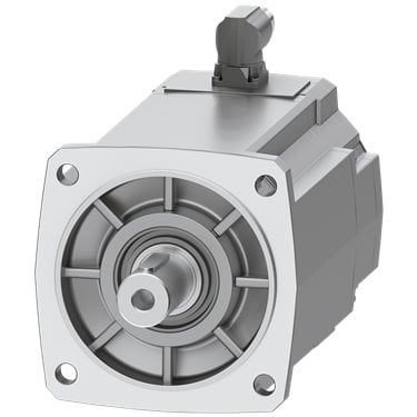 SIMOTICS S-1FK2 CT servo motor M0=27 Nm; PN = 4 kW at nN=2000 rpm (380-480 V); PN = 2.5 kW at nN=1000 rpm (200-240 V); degree of protection IP65; shaft D32x58 mm with feather key; absolute encoder 22-bit + 12-bit multiturn (encoder AM22DQC); with OCC interface; plug size M23, rotatable;