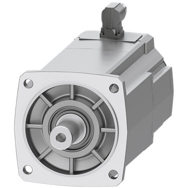 SIMOTICS S-1FK2 CT servo motor M0=27 Nm; PN = 4 kW at nN=2000 rpm (380-480 V); PN = 2.5 kW at nN=1000 rpm (200-240 V); with holding brake; degree of protection IP65; cylindrical shaft D32x58 mm; absolute encoder 22-bit + 12-bit multiturn (encoder AM22DQC); with OCC interface; plug size M23, rotatable;