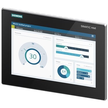 SIMATIC HMI MTP1200, Unified Comfort Panel, touch operation, 12.1" widescreen TFT display, 16 million colors, PROFINET interface, configurable from WinCC Unified Comfort V16, contains open-source software, which is provided free of charge See enclosed Blu-Ray