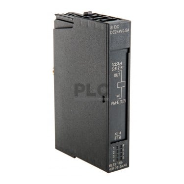 Electronics module for ET 200S, 8 DO 24 V DC/0.5 A, 15 mm width, 1 unit per packing unit