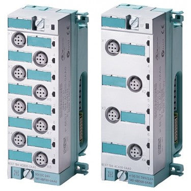 SIMATIC DP, electronic module for ET 200 PRO, 4 DO 24 V DC, 2.0A; Module diagnostics; incl. bus module, Connection module IO 6ES7194-4..00-0AA0 order separately