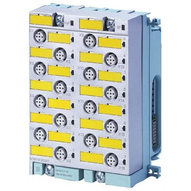 SIMATIC DP, ET200 PRO Fail-safe electronic module 4/8 F-DI/4 F-DO 24 V DC/2A PROFIsafe, 90 mm overall width, up to Category 4 (EN 954-1)/ SIL3 (IEC61508)/PLE (ISO13849)