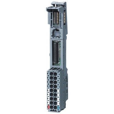 SIMATIC ET 200SP, BaseUnit BU15-P16+A0+2B, BU type A0, Push-in terminals, without AUX terminals, bridged to the left, WxH: 15x 117 mm