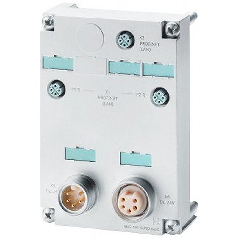 SIMATIC DP, connection module for ET 200pro CPU 151xPRO-2 PN, 3x M12 and 2x 7/8" for 2xPROFINET